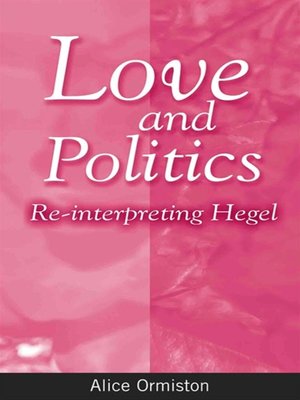cover image of Love and Politics